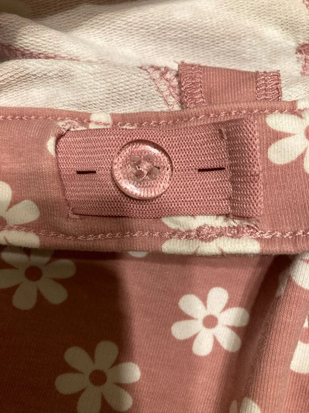 Wonder Nation Girls Pink/White Flower Shorts Super Soft Size S (6-6x) Like New!